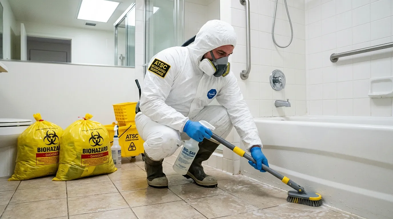 Decontamination equipment deployed for Blood Cleanup in Wylie